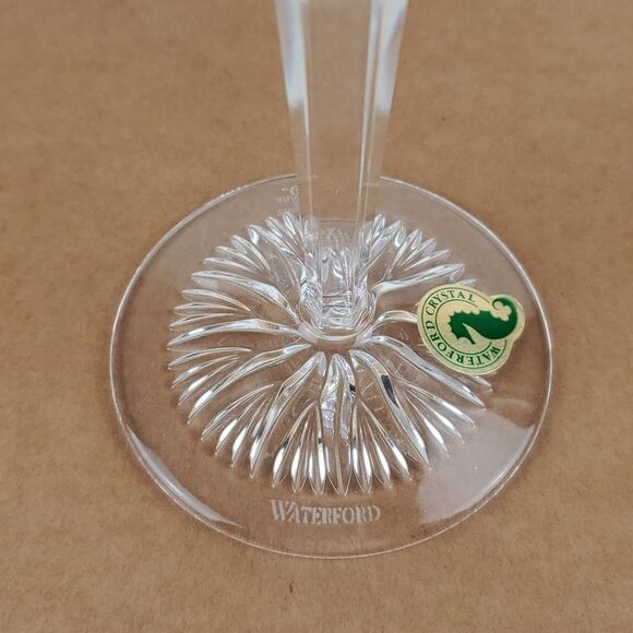 WATERFORD Crystal Times Square 2009 Joy Champagne  Flutes Set of 2 - Picture 4 of 9